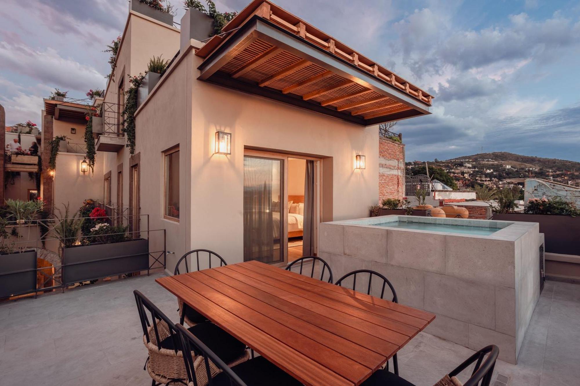 Le Cottage San Miguel De Allende, Modern Luxury In Centro With Pool & Jacuzzi Chambre photo